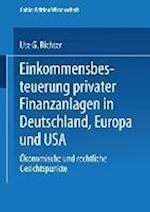 Einkommensbesteuerung Privater Finanzanlagen in Deutschland, Europa Und USA