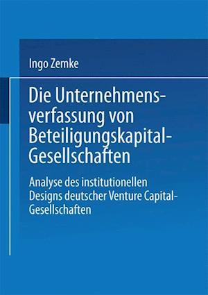 Die Unternehmensverfassung Von Beteiligungskapital-Gesellschaften