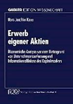 Erwerb eigener Aktien