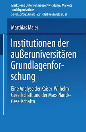 Institutionen der außeruniversitären Grundlagenforschung