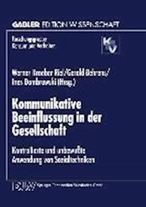 Kommunikative Beeinflussung in der Gesellschaft