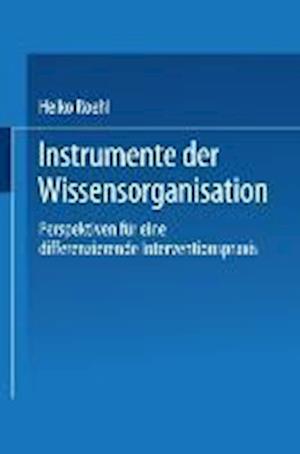 Instrumente Der Wissensorganisation