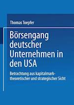 Börsengang Deutscher Unternehmen in Den USA