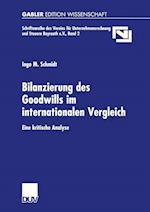 Bilanzierung des Goodwills im internationalen Vergleich