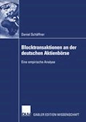 Blocktransaktionen an der deutschen Aktienbörse