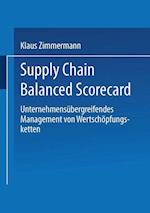 Supply Chain Balanced Scorecard