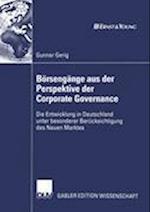 Börsengänge aus der Perspektive der Corporate Governance