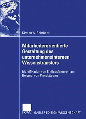 Mitarbeiterorientierte Gestaltung des Unternehmensinternen Wissenstransfers