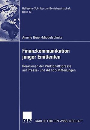 Finanzkommunikation Junger Emittenten