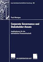 Corporate Governance und Stakeholder-Ansatz