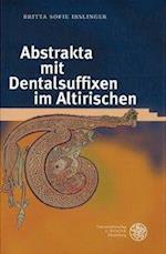 Abstrakta Mit Dentalsuffixen Im Altirischen