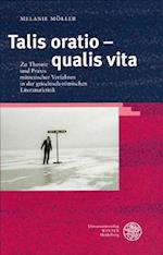 Talis Oratio - Qualis Vita