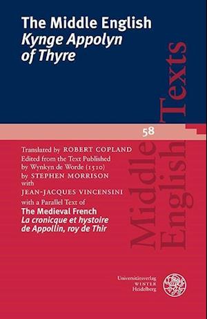 The Middle English 'Kynge Appolyn of Thyre'