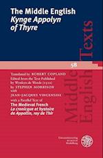 The Middle English 'Kynge Appolyn of Thyre'