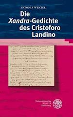 Die 'Xandra'-Gedichte Des Cristoforo Landino