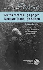 Textes Recents - 37 Pages/Neueste Texte - 37 Seiten