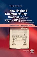New England Forefathers' Day Orations, 1770-1865