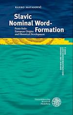 Slavic Nominal Word-Formation