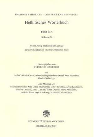 Hethitisches Worterbuch / Band V