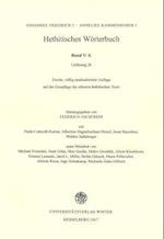 Hethitisches Worterbuch / Band V