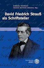 David Friedrich Strauss ALS Schriftsteller