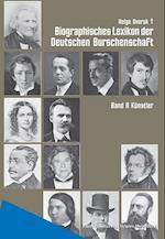 Biographisches Lexikon Der Deutschen Burschenschaft / Band II