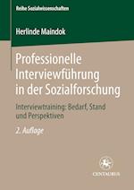 Professionelle Interviewführung in der Sozialforschung