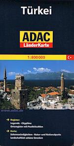 Türkei - Turkey, ADAC Länderkarte  1:800.000