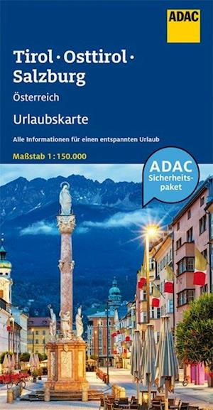 Österreich Urlaubskarte blad 5: Tirol Osttirol Salzburg