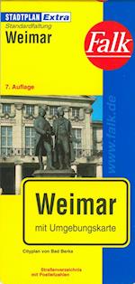 Weimar, Falk Extra 1:10 000