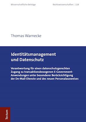 Identitatsmanagement Und Datenschutz