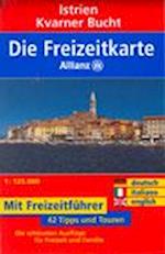 Istrien Kvarner Bucht, Allianz Freizeitkarte 1:125.000