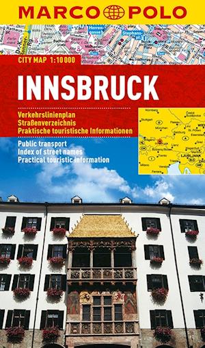 Innsbruck, Marco Polo Cityplan
