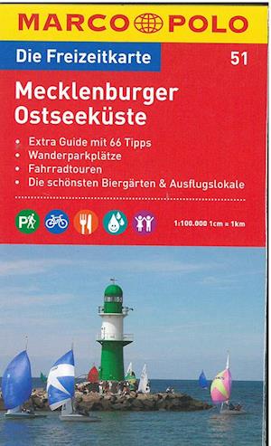 Mecklenburger Ostseeküste, Marco Polo Freizeitkarte 51