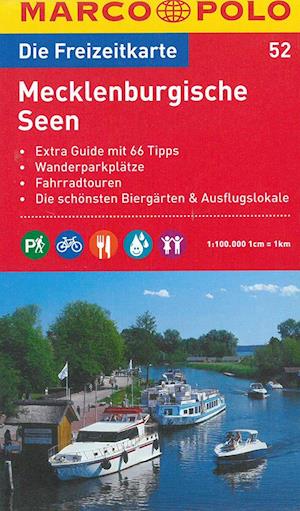 Mecklenburgische Seen, Marco Polo Freizeitkarte 52