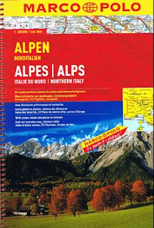 Alpen Norditalien Atlas, Marco Polo 1:300.000
