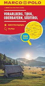 Vorarlberg, Tirol, Oberbayern, Südtirol, Marco Polo