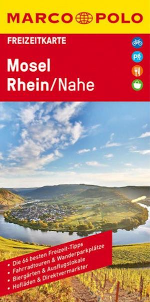 Mosel, Rhein, Nahe, Marco Polo Freizeitkarte 26