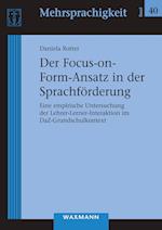 Der Focus-on-Form-Ansatz in der Sprachförderung