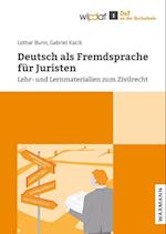 Deutsch als Fremdsprache für Juristen