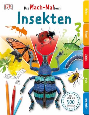 Das Mach-Malbuch Insekten