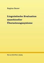 Linguistische Evaluation Maschineller Bersetzungssysteme