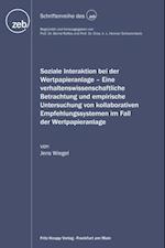 Soziale Interaktion bei der Wertpapieranlage