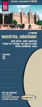 West Africa - Sahel Countries: Mauritania, Mali, Niger, World Mapping Project