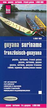 Guyana Suriname, French Guiana, World Mapping Project