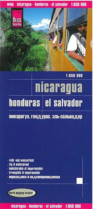 Nicaragua, Honduras, El Salvador, World Mapping Project