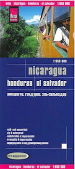 Nicaragua, Honduras, El Salvador, World Mapping Project
