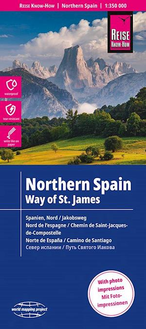 Spain North, St. James' Way, World Mapping Project