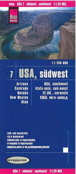 USA 7: Southwest, World Mapping Project