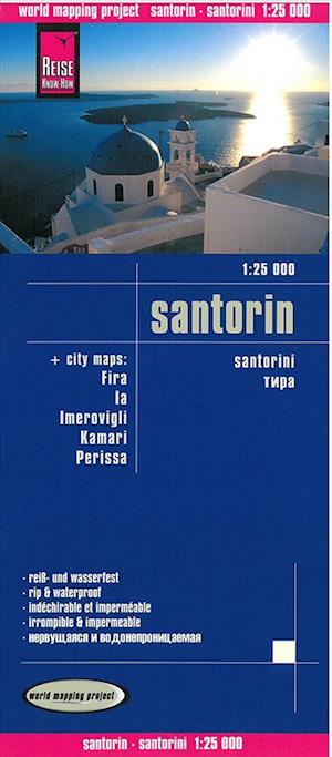 Santorini, World Mapping Project